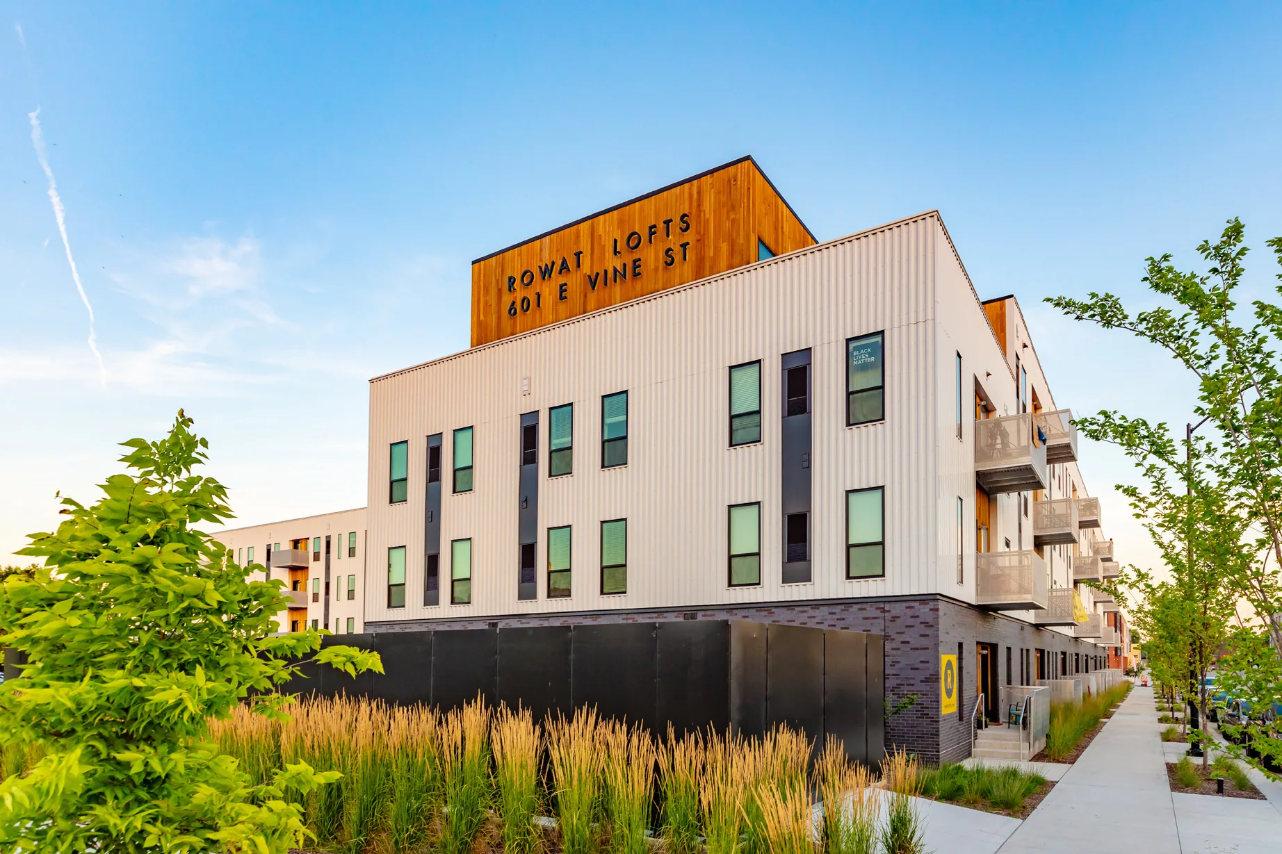 Rowat Lofts on East Vine Street
