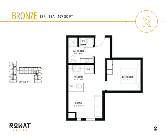 Bronze floorplan